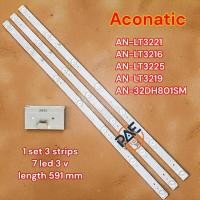 ราคา #อะโคนาติก Aconatic หลอดเเบล็คไลท์ทีวี Backlight Aconatic รุ่น AN-LT3221 AN-LT3216 AN-LT3225 : AN-LT3219 : AN-32DH801SM (29242934768)