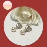 ราคา CHANEL EARRINGS ต่างหูมุก พร้อมกล่อง ถุงผ้า (11498255492)