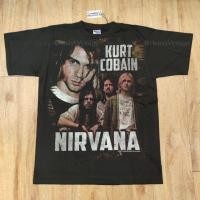 ราคา KURT COBAIN NIRVANA BOOTLEG OVERPRINT เสื้อวง เสื้อทัวร์ (16967055929)