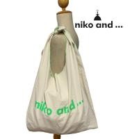 ราคา niko and… foldable eco bag ใบใหญ่ สกรีน2ด้าน สภาพดี cr:3รูปสุดท้ายจากinternet (26001730826)
