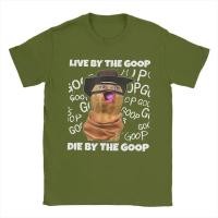 ราคา เสื้อยืดผู้ชายลาย Funny The Burnt Peanut Bunqulator Goop Goop, Live by The goop ผ้าฝ้าย แขนสั้น คอกลม Arc Raiders (50556286081)