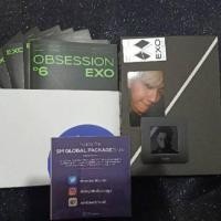 ราคา EXO FULLSET ALBUM OBSESSION EXO VER BAEKHYUN PHOTOCARD PC, KAI PHOTOSLIDE, โปสเตอร์พับไก่ (25203701328)