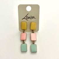 ราคา ต่างหู แบรนด์ Lovisa สีพาสเทล/ทอง ของแท้จากออสเตรเลีย (40279909547)