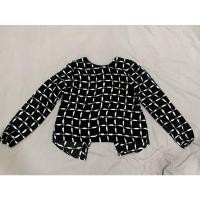 ราคา เสื้อผู้หญิง แขนยาว ผ้าพริ้วๆ แบรนด์ Forever21 ไซส์ XS - Black Crab (15869308655)