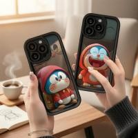 ราคา เคส Doraemon Angel Eyes สีแดงคู่ สําหรับ iPhone 15 14 13 12 11 Pro Max 7 8 6 6S Plus X XR XS Max 7Plus SE 2020 กันกระแทก ลายการ์ตูน นุ่ม (45206654501)