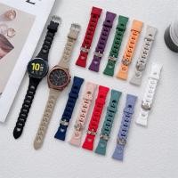 ราคา สายนาฬิกาข้อมือซิลิโคน 20 มม. 22 มม. สําหรับ Samsung Galaxy Watch 4 3 Classic 46 42 มม. 40 44 มม. active 2 Gear s3 Huawei GT 2 GT2 3 Pro (10093412892)