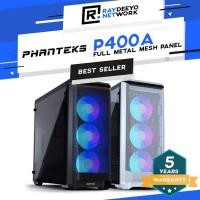 ราคา Phanteks Eclipse P400A DRGB ATX TG เคสกระจกนิรภัย [แผงด้านหน้าตาข่ายโลหะเต็มรูปแบบ] (21080161024)