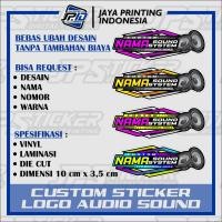 ราคา Jpid AUDIO SOUND SYSTEM Sticker Custom Name Unit Like Sticker สติ๊กเกอร์แบบกําหนดเอง (22452255399)