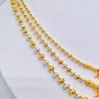 ราคา ทองเทียม สร้อยคอ 2 กษัตริย์ เม็ดมะยม สร้อย2สี สร้อย คอ2กษัตริย์ สร้อยสร้อยทองเคลือบแก้ว (25340581542)