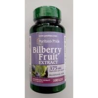 ราคา puritan BILBERRY 375 mg. 100 capsules บิลเบอรี่ บำรุงสายตา (10845766363)
