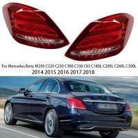 ราคา ไฟท้ายรถสําหรับ Mercedes Benz C Class W205 C300 C250 C350 C220 C180L C200L 2014-2018 ไฟเลี้ยวอัตโนมัติไฟเบรค (49057693232)