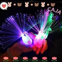 ราคา CAJA1 ไฟนกยูงนิ้ว LED, ไฟไฟเบอร์ออปติกเรืองแสงน่ารัก, ไฟนิ้วแบบเปิดกระพริบตกแต่งบ้าน (52252898835)