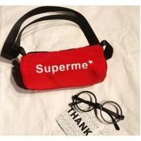 ราคา กระเป๋าสะพายข้างเด็ก สุพรีม สีแดง (1446523768)