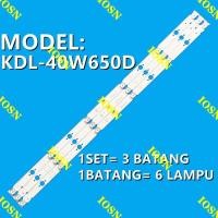 ราคา KDL-40W650D SONY 40 INCH LED TV BACKLIGHT (โคมไฟทีวี) KDL-40W650 KDL 40W650W KDL 40W650W KDL 40W650 (47255759994)