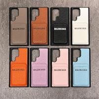ราคา SAMSUNG แฟชั่นหนังใส่การ์ดเคสโทรศัพท์สําหรับsamsung Galaxy S24 Ultra S23 S22 Plus S21 S20 Note20 S24ultra S23ultra S22ultra S21ultra S20ultra Note 20 Plusฝาครอบป้องกัน (28866720538)