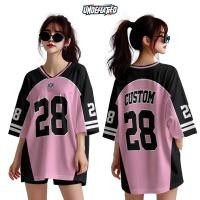 ราคา เสื้อยืดฟุตบอลสไตล์อเมริกัน NFL Oversize พริ้นท์ดิจิตอล 3D (56356865561)