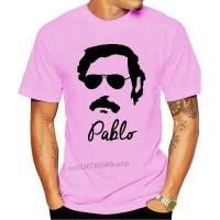 ราคา เสื้อผ้าผชเสื้อยืดแขนสั้น พิมพ์ลายกราฟฟิค Pablo Escobar Pablo Escobar แนวสตรีท สําหรับผู้ชาย 5x 100%S-5XL (19452958249)