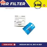 ราคา กรองน้ำมันเครื่อง 15208-W1120 ยี่ห้อ HI-BRID สำหรัรถรุ่น NISSAN BIG-M ิ๊กเอ็ม TD BDI (28091501041)