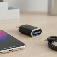 ราคา อะแดปเตอร์ OTG USB 3.0 สําหรับ iPhone/iPad: HDMI เป็น VGA และเสียงออก 3.5 มม. (49658725964)