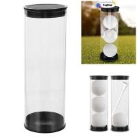 ราคา INNEW Golf Ball Tube Barrel, ท่อที่ใส่ลูกกอล์ฟพลาสติกใส, นักสะสมลูกกอล์ฟทรงกลมและผู้ที่ชื่นชอบ (47157110064)