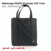 ราคา BALENCIAGA Crossbody Everyday Tote XXS ของแท้ 100% [ส่งฟรี] (6354750495)