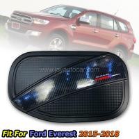 ราคา ครอบฝาถังน้ำมัน ฝาครอบถังน้ำมัน Ford Everest 2015-2018 ดำด้าน สำหรับ ฟอร์ด เอเวอเรสต์ ปี 2015-2018 (2688364489)