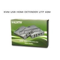 ราคา KVM HDMI USB EXTENDER LAN 60/120M WITH AUDIO (15106164284)