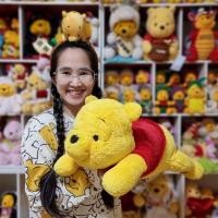 ราคา หมีพูห์ท่านอน ตุ๊กตาหมีพูห์ Winnie the Pooh งาน Disney % ❤ (10290053574)
