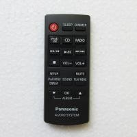 ราคา รีโมทสำหรับเครื่องเสียง Panasonic รุ่น SC-HC28 Panasonic Compact Micro Audio System Remote Control Part N2QAYC000079 (4608776344)