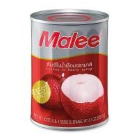 ราคา มาลีลิ้นจี่ในน้ำเชื่อม 565กรัม Malee Lychee in Syrup 565g. [หมายเลขบาร์โค้ด 8853333000481 ] (45953185147)