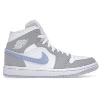 ราคา Nike Air Jordan 1 Mid Wolf Grey (W) (10664018567)