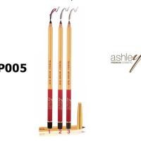 ราคา (แท้) Ashley Slim Eyebrow Pencil แอชลี่ย์ ดินสอเขียนคิ้ว หัวเล็กแท่งทอง AP005 (215097569)