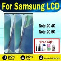 ราคา AMOLED สําหรับ Samsung Galaxy Note 20 4G 5G จอแสดงผล LCD หน้าจอสัมผัสพร้อมการเปลี่ยนกรอบ (50657011029)