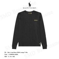 ราคา Polo Ralph Lauren เสื้อยืดคอกลมแขนยาวผู้ชาย รุ่น Men's Long Sleeve Waffle Lounge T-Shirt Code: 714899615004 (29489698752)