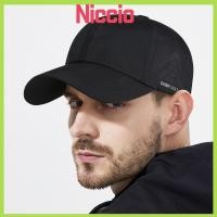 ราคา NICCIO Peaked Cap, หมวกเบสบอลตาข่ายระบายอากาศ, หมวก Trucker แบบแห้งเร็วป้องกันรังสียูวี Unisex (53708602879)