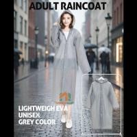 ราคา "เสื้อกันฝนสีเทา - ผู้ใหญ่ทุกขนาด - เสื้อกันฝนผู้ใหญ่ (50556364272)