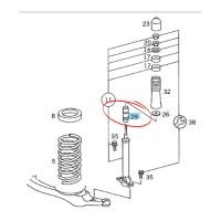 ราคา Mercedes Benz ท้องถิ่นโช้คอัพหน้า BUSH W115 W123 W126 1153230644 1263230044 1233230544 (28773382371)