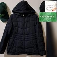 ราคา CROCODILE LADIES MOON JACKET SIZE S ถึง M สีดํา (41521495838)