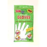 ราคา ถุงมืออเนกประสงค์ ถุงมือพลาสติก แบบใช้แล้วทิ้ง Sun brite 24 ชิ้น/แพ็ค (20619747139)