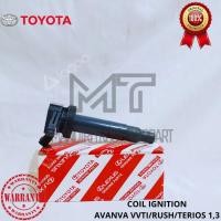 ราคา AVANZA VVTI IGNITION COIL GRANDMAX RUSH TERIOS SIRION 1 ชิ้นประเทศไทยดั้งเดิมพร้อมการรับประกัน DENSO 19070-BZ040 (50152926140)