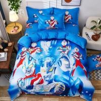 ราคา ปลอกผ้านวมปิกาจู ผ้าปูที่นอนเข้ารูปการ์ตูน ชุดเครื่องนอนสี่ชิ้น แผ่นบนและล่างแปรงขัดผิวอย่างหนา ชุด (27157549215)