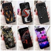ราคา สําหรับ LG V50 ThinQ 5G V50S ThinQ 5G LM-V510 LM-V500 LM-V450 แฟชั่น Cool Dragon Spider รูปแบบซิลิโคนสีดํานุ่มเคสโทรศัพท์ (27583031962)