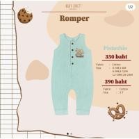 ราคา (New in pack!) Baby Lovett : Cookies - Romper (Pistachio) เขียวมิ้นท์ / 12-18 (24270983042)
