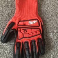 ราคา Milwaukee Milwaukee Impact-resistant TPR Anti-smashing Anti-cutting Frosted Work Safety Protective Gloves ข้อบกพร่องเล็กน้อย LSRS (53100253969)