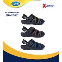 ราคา Scholl รองเท้าแตะรัดส้น รุ่น MARIO PRINT (2U-2685) (29716973357)