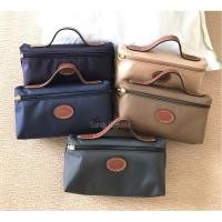 ราคา Longchamp กระเป๋าใส่เครื่องสำอางของจุกจิก Cosmetic Bag (เลือกสีด้านใน) (7353081888)