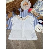 ราคา Size : 60 เสื้อยืดเด็กผู้หญิง แบรนด์ Tommy Hilfiger ❤️ (27774211443)
