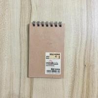 ราคา สมุดโน๊ต สันห่วง (มีเส้น) MUJI สมุดโน้ตขนาดเล็ก สมุดมูจิ (มือสองสภาพดี) (21691395142)