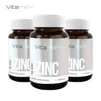 ราคา [แพ็ค 3 ขวด] ซิงค์ วิตามินพลัส Zinc Vitamin plus ซิงค์ อะมิโน แอซิด คีเลต Zinc Amino Acid Chelate ซิงค์วิตามิน (17099157216)