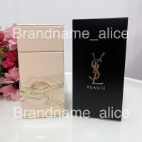 ราคา แท้ กระเป๋า Ysl หนังสีครีมอมชมพู อะไหล่ทอง (8476813661)